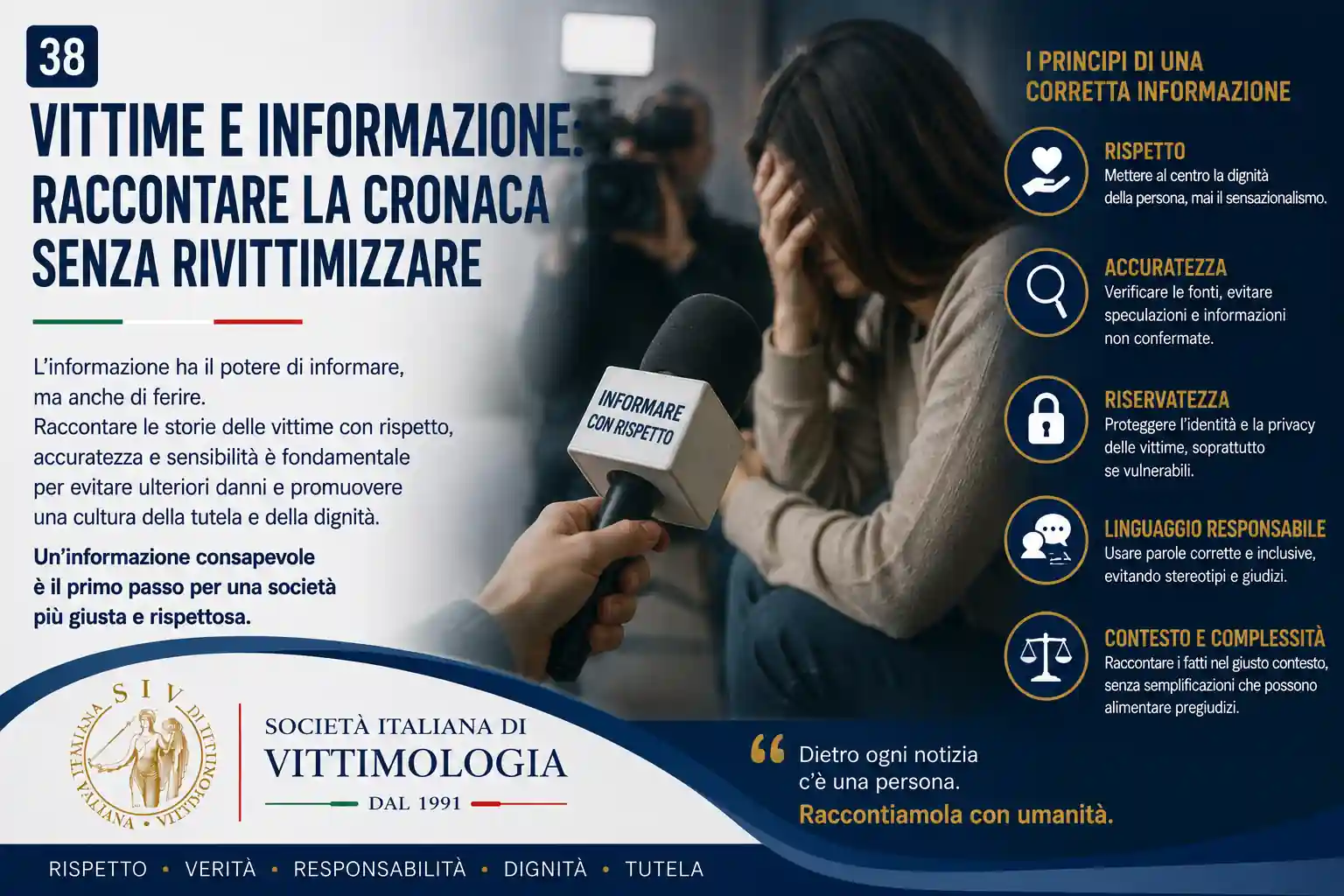 Vittime e informazione: come raccontare un fatto di cronaca senza produrre altra vittimizzazione